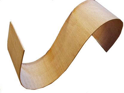 Flexibel plywood